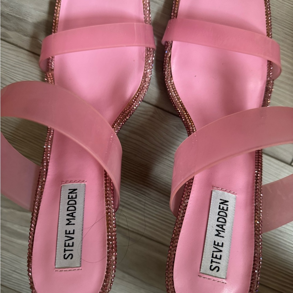 Steve Madden Pink Strappy Sandals 3 pairs brand new never worn!! 3 for $150!!